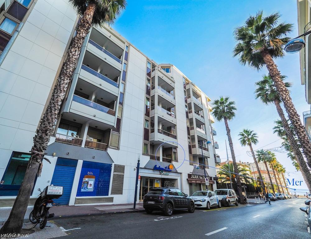 Residence Couleurs Soleil, Juan Les Pins อองทีบส์ ภายนอก รูปภาพ